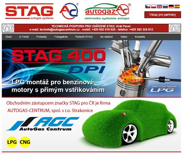 Stránky AC STAG