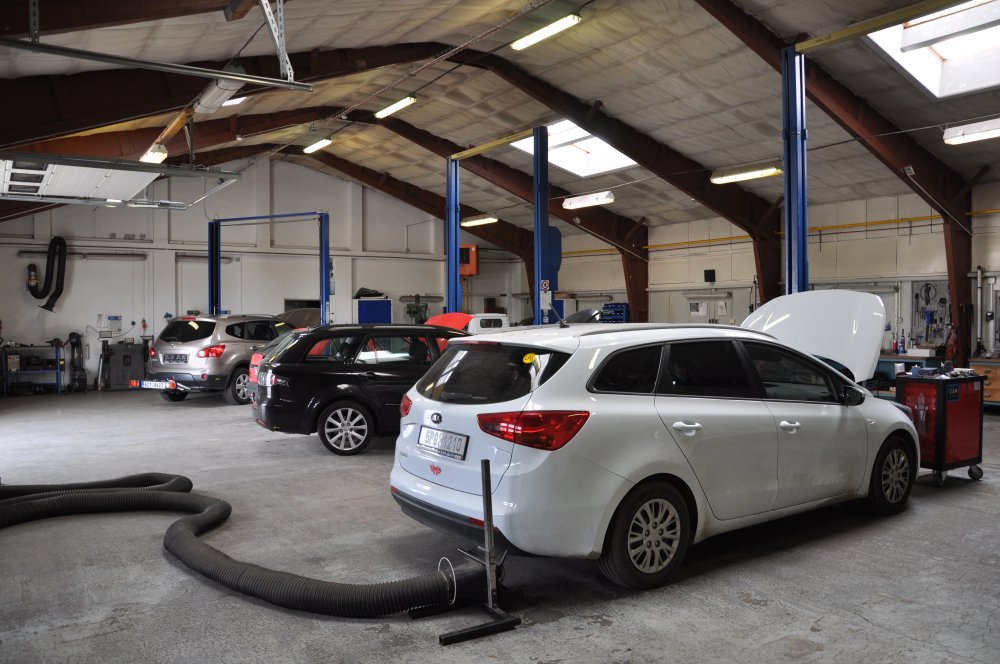 Dílna firmy AUTOGAS  - CENTRUM