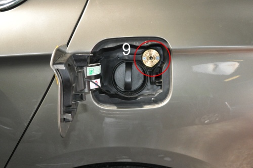 Plnění pod víčko LPG / CNG