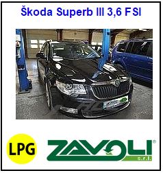 Škoda Superb 3,6 FSI