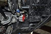 Foto z montáže LPG - BMW E60 520I 2,2