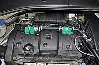 Foto z montáže LPG - Citroen C Elysee 1,6