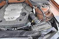 Foto z montáže LPG - Nissan Infiniti FX35 3,5