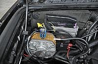 Foto z montáže LPG - BMW 328 2,8