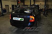 Foto z montáže LPG - Škoda Octavia II 1,6