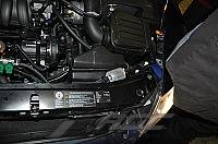 Foto z montáže LPG - Škoda Octavia II 1,6