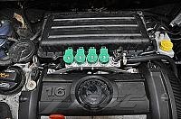 Foto z montáže LPG - ŠKODA Roomster 1,6