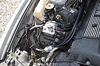 Foto z montáže LPG - BMW 520 I 2,0