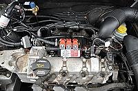 Foto z montáže LPG - ŠKODA Fabia 1,2