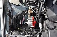 Foto z montáže LPG - BMW 520i 2,2