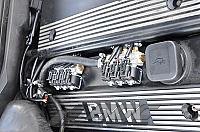 Foto z montáže LPG - BMW 520i 2,2