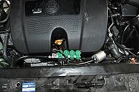 Foto z montáže LPG - ŠKODA Octavia 1,6
