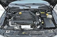 Foto z montáže LPG - SAAB 9-5 2290 cm³