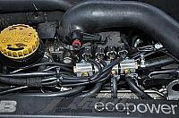 Foto z montáže LPG - SAAB 9-5 2290 cm³