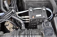 Foto z montáže LPG - MAZDA 6 2261 cm³