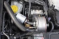 Foto z montáže LPG - ŠKODA RAPID 1197 cm³