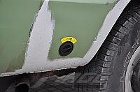 Foto z montáže LPG - DODGE RAM VAN 3500 5 210 cm³