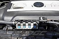 Foto z montáže LPG - ŠKODA SUPERB 1 798 cm³
