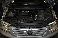 Foto z montáže LPG - VW Sharan 2,0