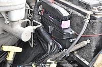 Foto z montáže LPG - DODGE RAM 1500 5654 cm³
