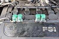 Foto z montáže LPG - ŠKODA OCTAVIA 1984 cm³