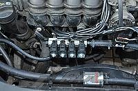 Foto z montáže LPG - MERCEDES-BENZ B180 1699 cm³