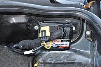 Foto z montáže LPG - VW CADDY 1595 cm³