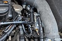 Foto z montáže LPG - VW CADDY 1595 cm³