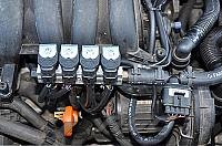 Foto z montáže LPG - VW CADDY 1595 cm³