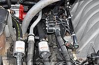 Foto z montáže LPG - JEEP GRAND CHEROKEE SRT 6063 cm³