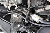 Foto z montáže LPG - MERCEDES-BENZ C180 1796 cm³