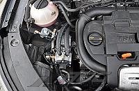 Foto z montáže LPG - VW TIGUAN 1 390 cm³