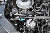 Foto z montáže LPG - VW TIGUAN 1 498 cm³