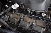 Foto z montáže LPG - DODGE RAM 5 654 cm³