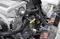 Foto z montáže LPG - DODGE RAM 5 654 cm³