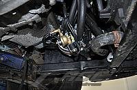 Foto z montáže LPG - Peugeot 207 1,4
