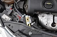 Foto z montáže LPG - Peugeot 207 1,4